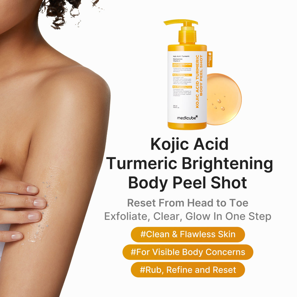 [Exclusive Deal] Amazon’s #1 Beauty Brand |  Kojic Acid Turmeric Body Peel Shot