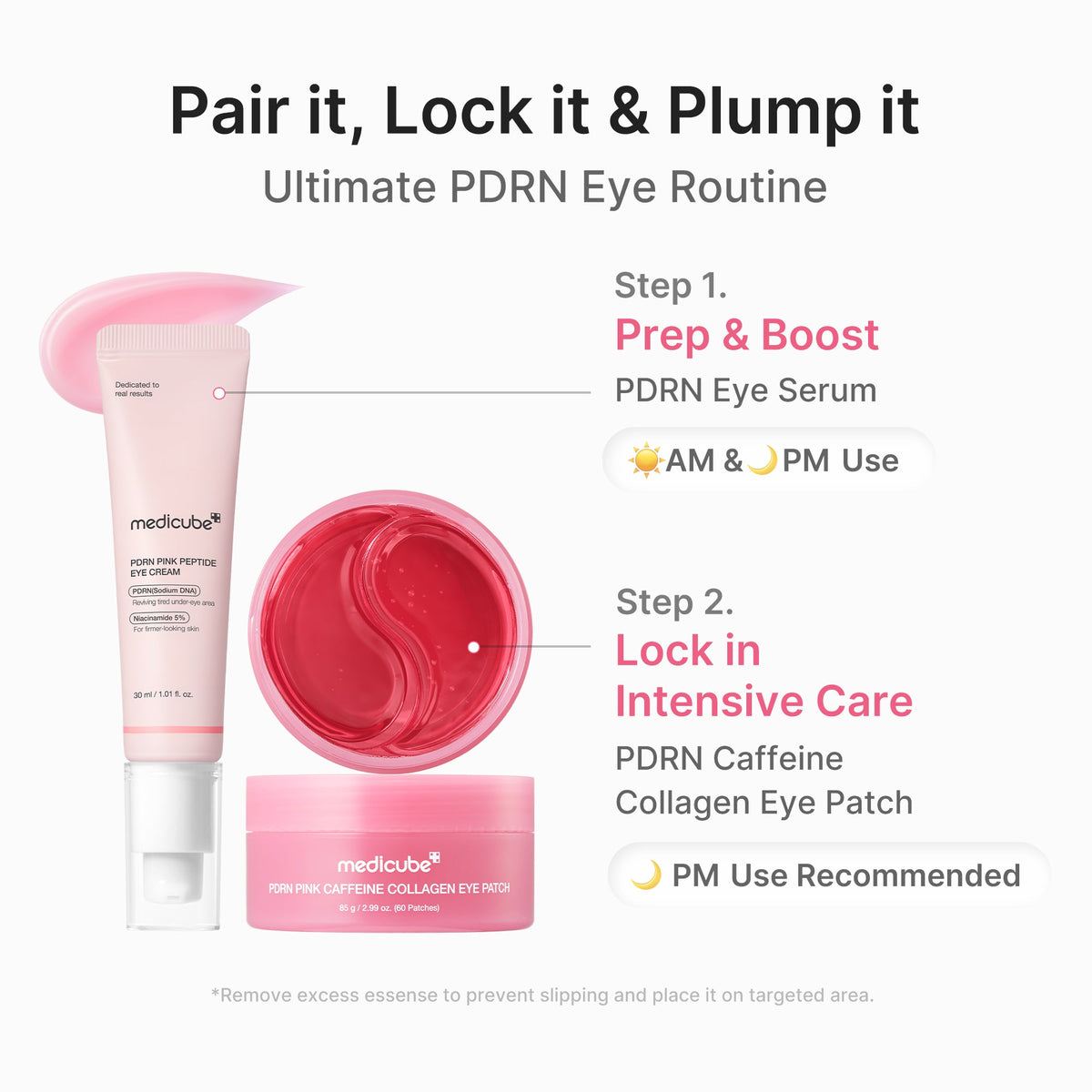 [Exclusive Deal] Amazon’s #1 Beauty Brand |  PDRN Caffeine Collagen Eye Patch