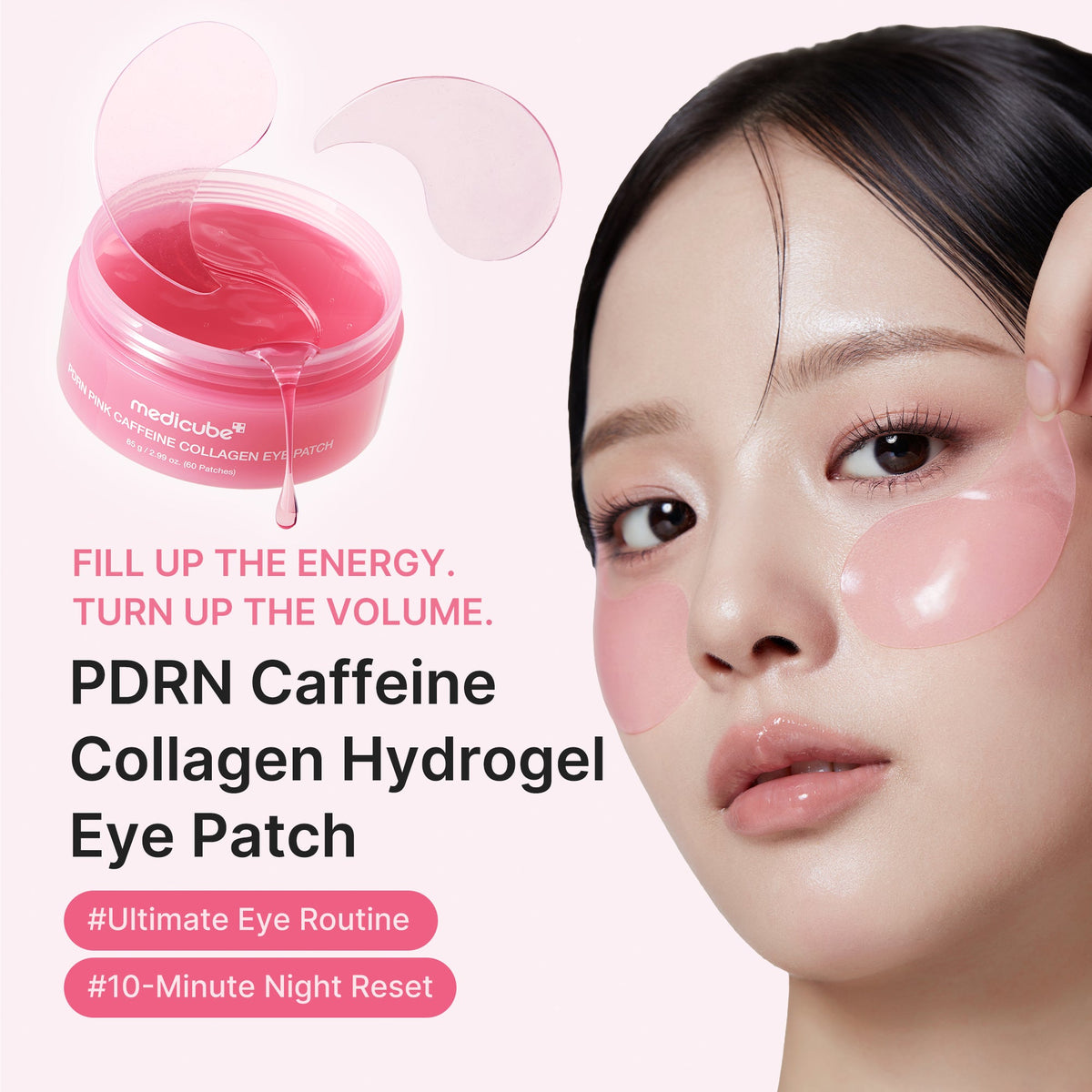 [Exclusive Deal] Amazon’s #1 Beauty Brand |  PDRN Caffeine Collagen Eye Patch