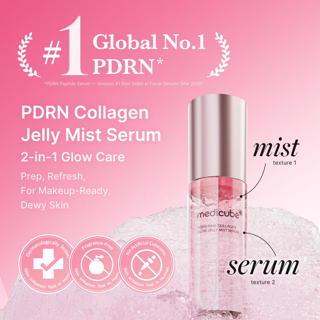 [Exclusive Deal] Amazon’s #1 Beauty Brand |  PDRN Pink Collagen Glow Jelly Mist Serum