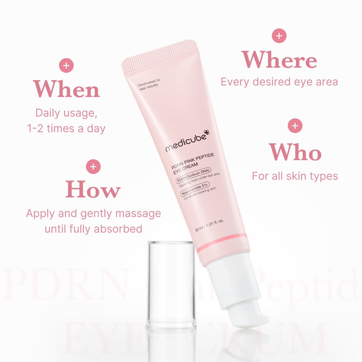 [Exclusive Deal] Amazon’s #1 Beauty Brand |  PDRN Pink Peptide Eye Cream