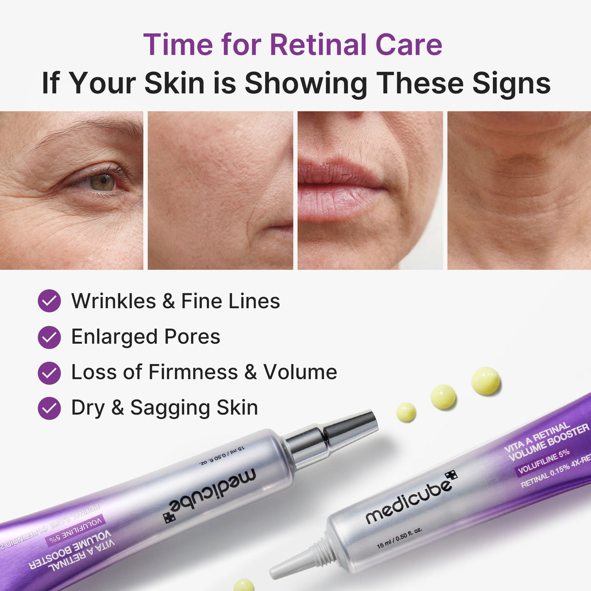 [Exclusive Deal] Amazon’s #1 Beauty Brand |  Vita A Retinal Volume Booster Serum