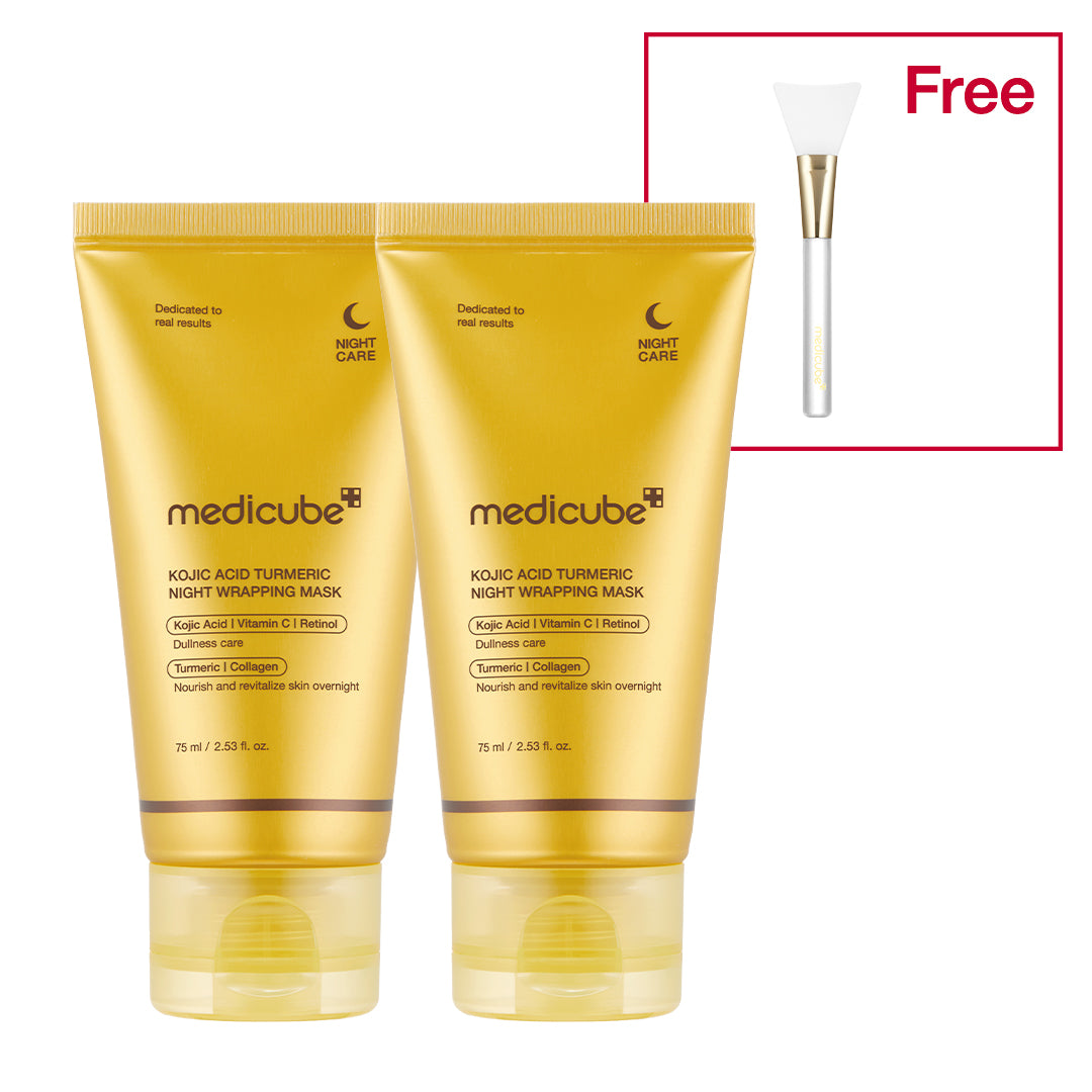 Kojic Acid Turmeric Overnight Wrapping Mask — 2 PACK(+GIFT)