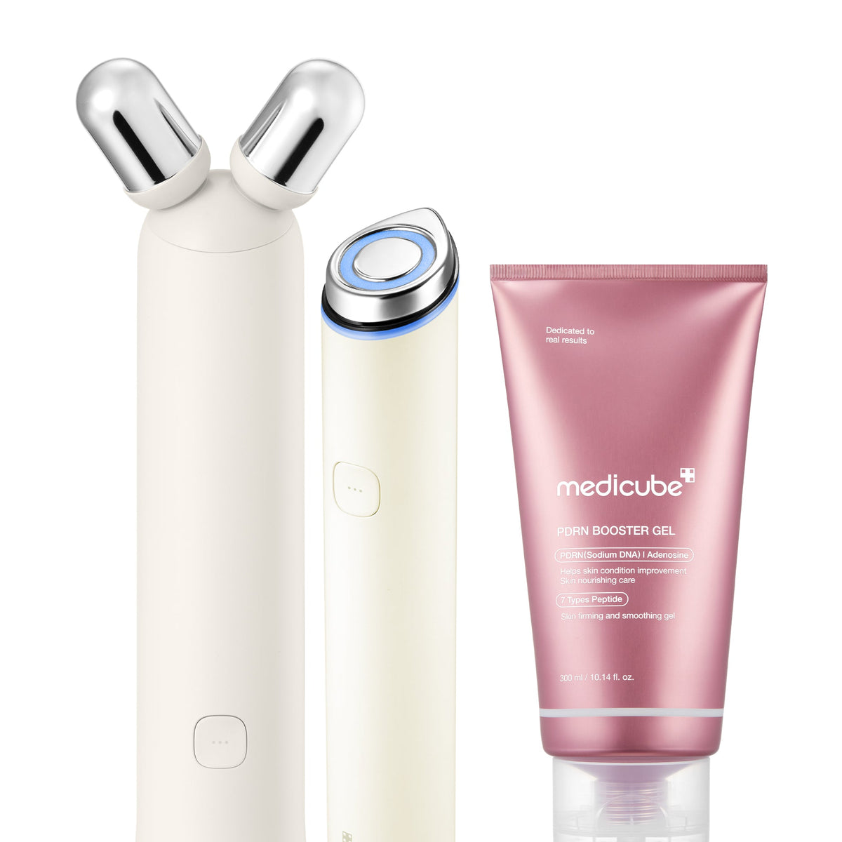 Mini Booster Pro Plus — Beige Face Roller Set