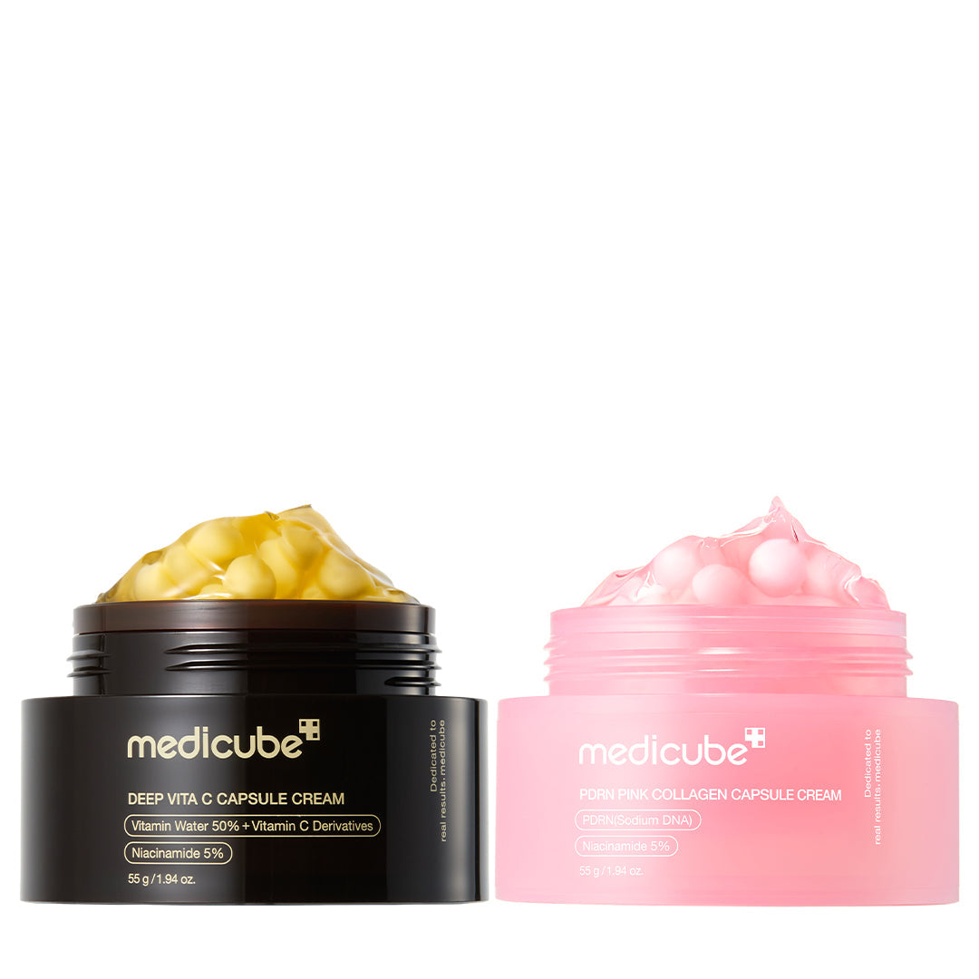 PDRN Pink Collagen Capsule Cream — Gold & Pink Capsule Cream Bundle (2 PACK)