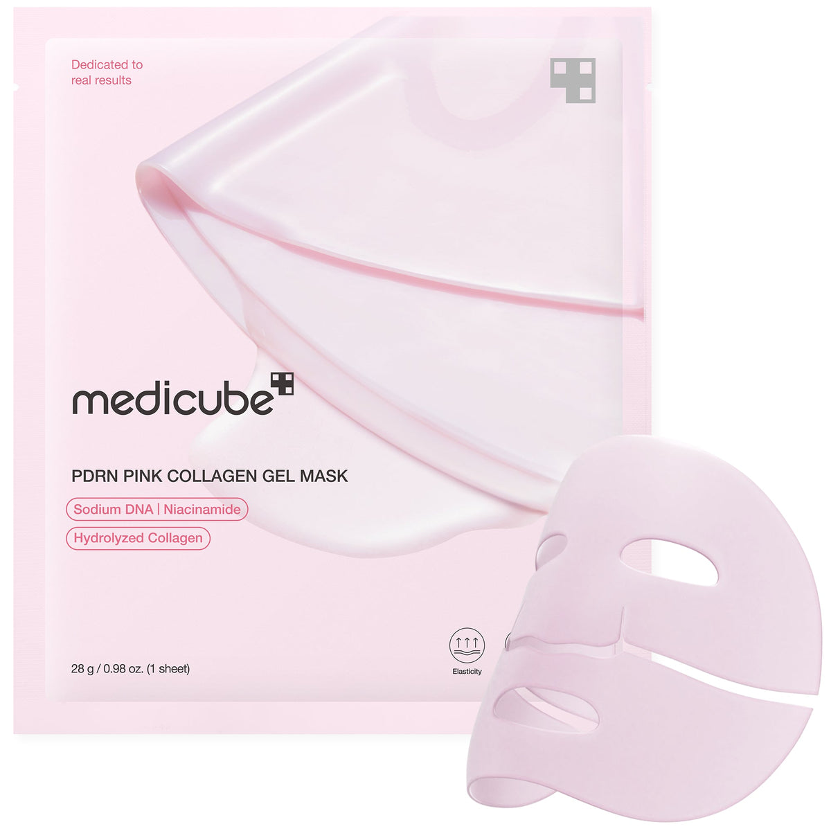 Salmon PDRN Pink Collagen Jelly Gel Mask — 1EA