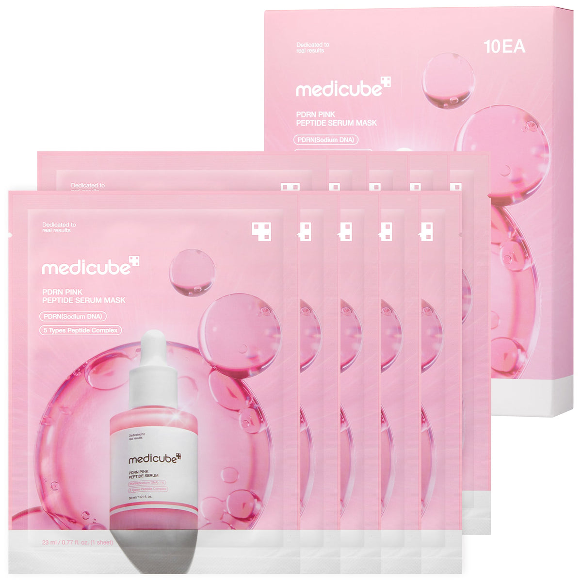 PDRN Pink Peptide Ampoule Mask - medicube.us