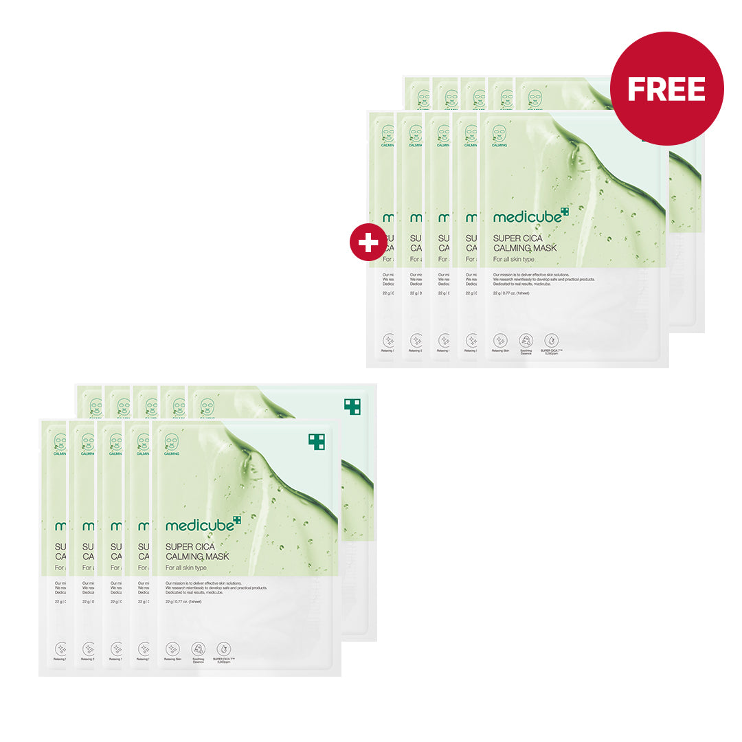 Super Cica Calming Mask — 10+10 MASKS