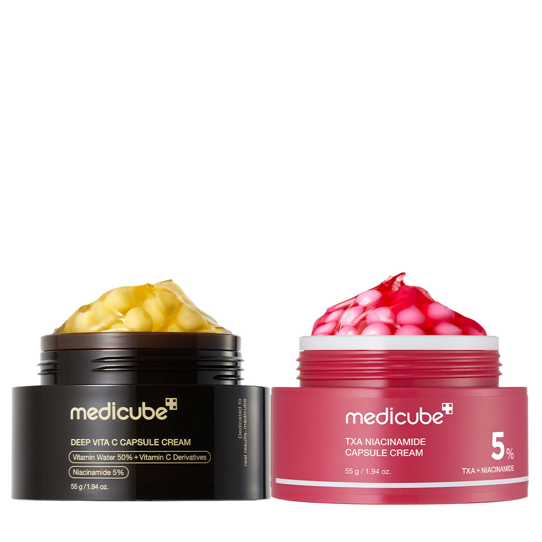 TXA Niacinamide Capsule Cream — GOLD & RED Capsule Cream Bundle (2 PACK)