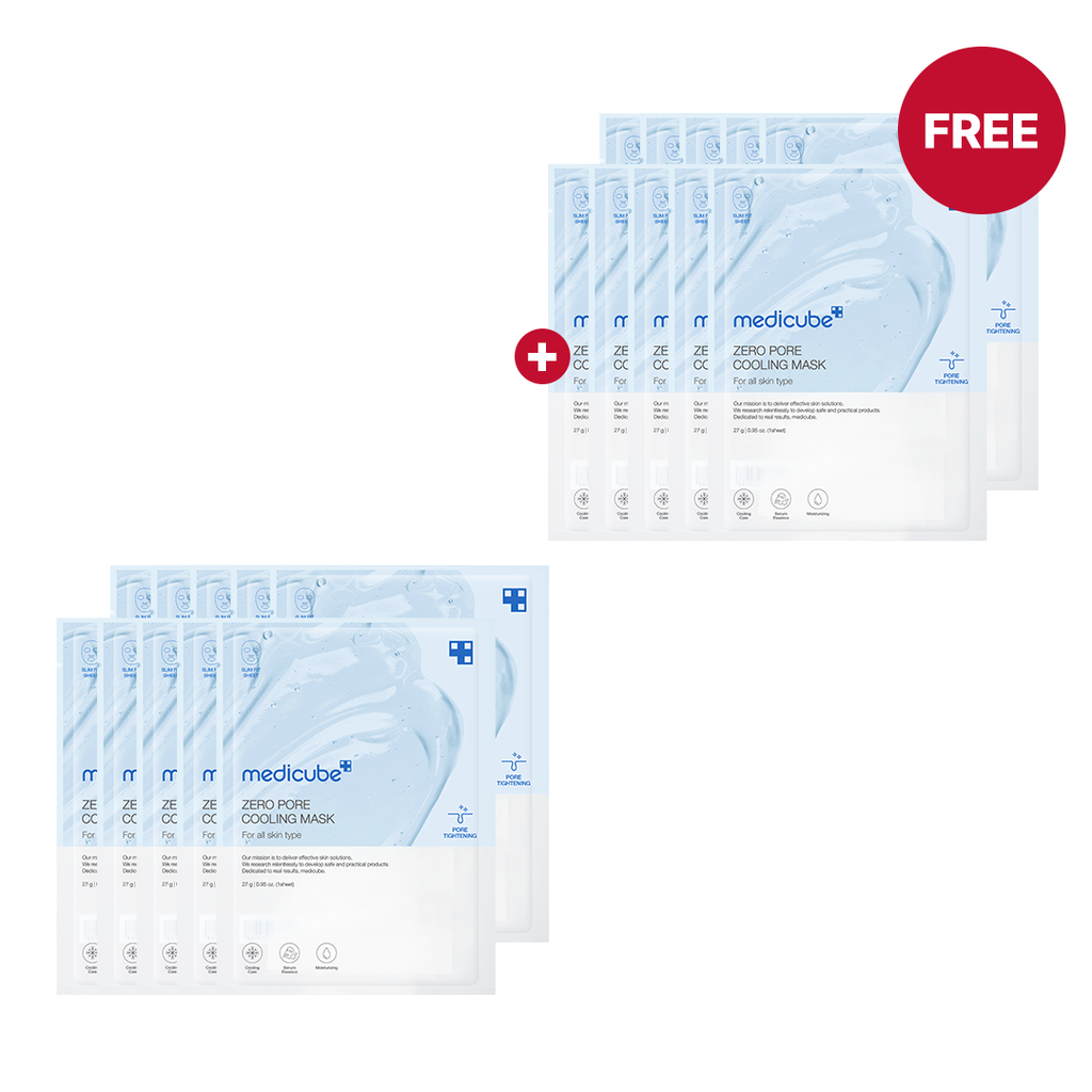 Zero Pore Cooling Mask — 10+10 MASKS